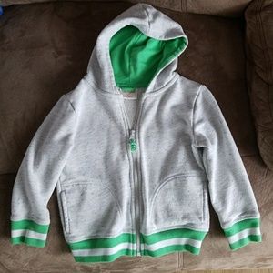 Boys 4T Zip Hoodie by Cat and Jack